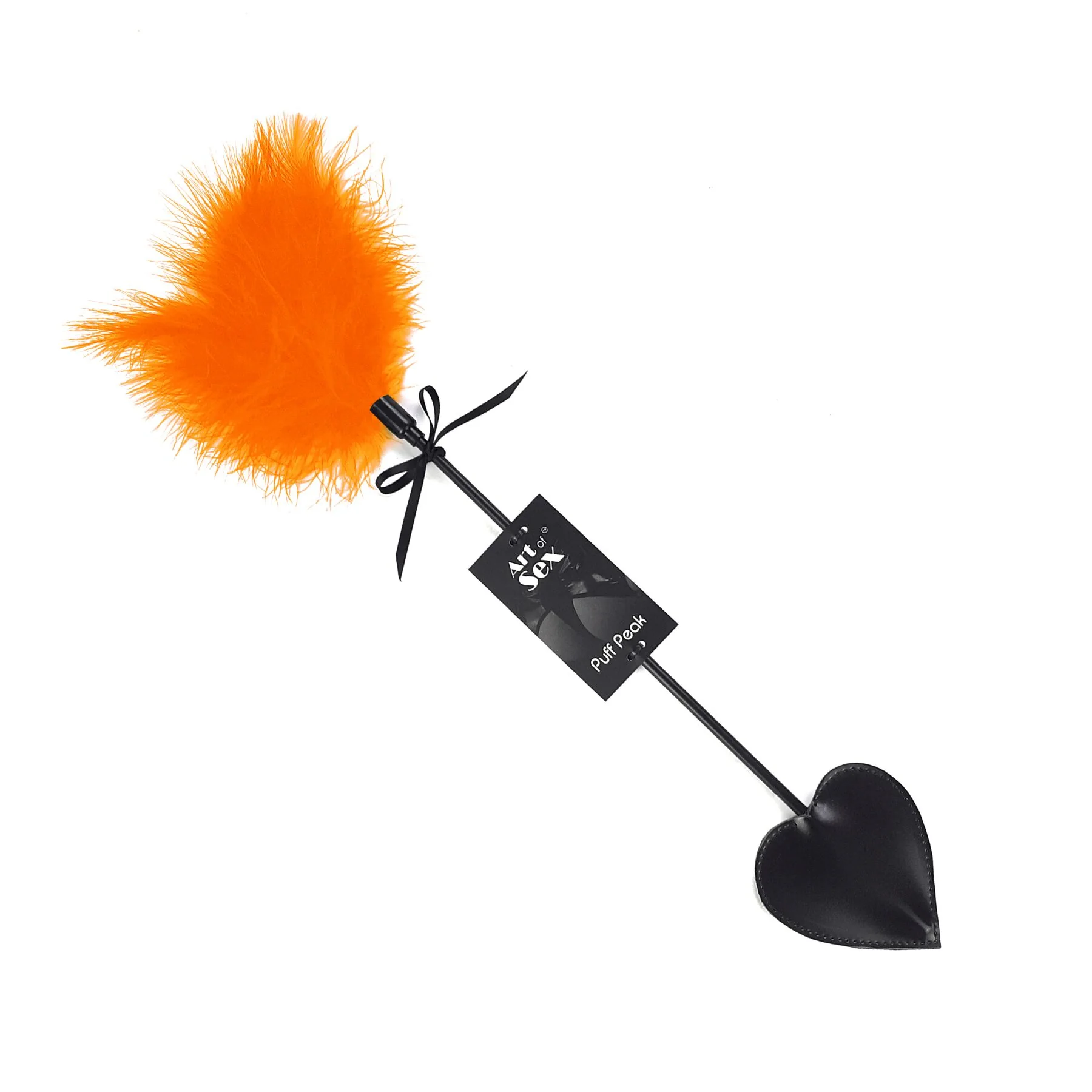 Лоскітка зі шльопалкою Піка Art of Sex – Puff Peak помаранчева 3 Лоскітка зі шльопалкою Піка Art of Sex – Puff Peak помаранчева