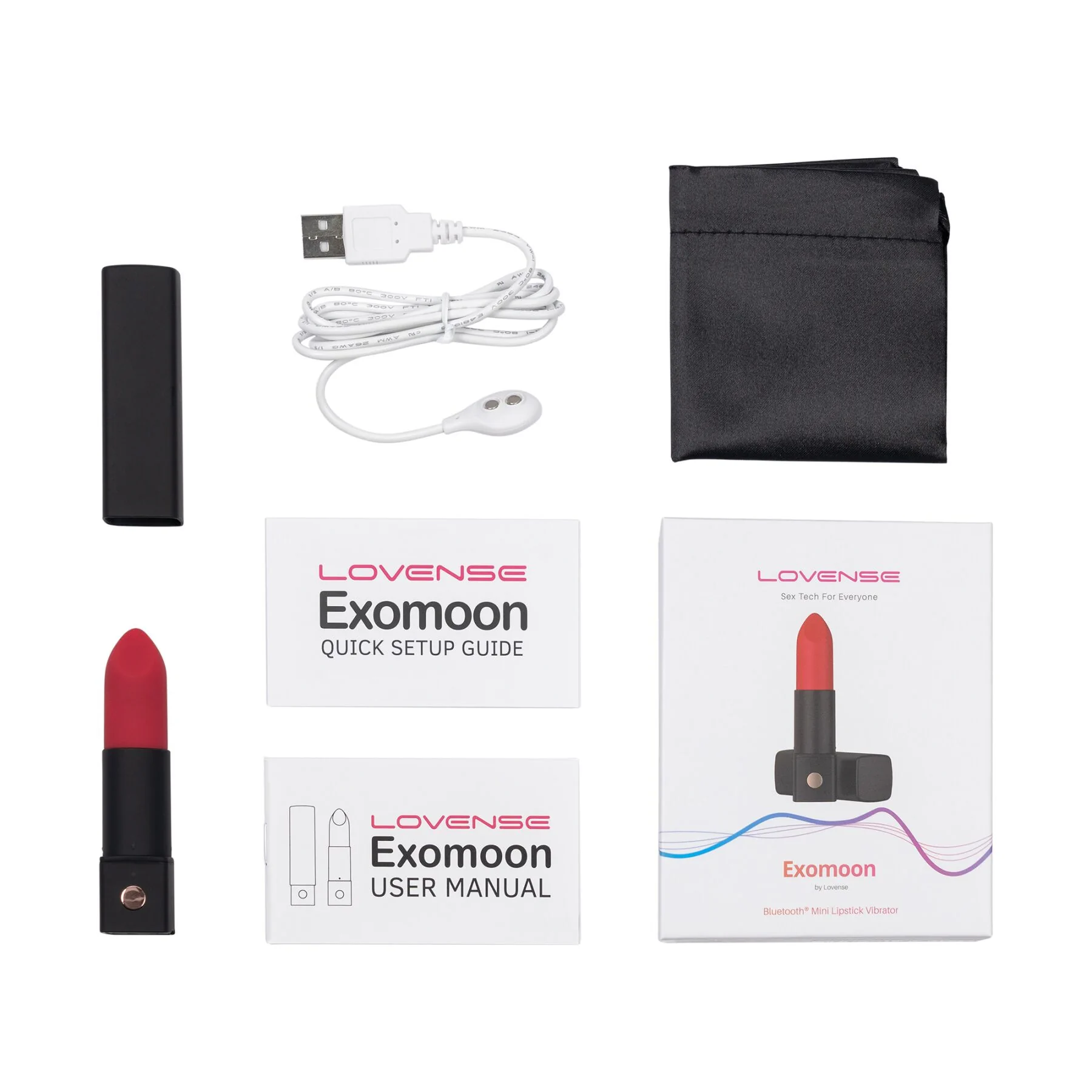 Вібратор-помада Lovense Exomoon 7 Вібратор-помада Lovense Exomoon - Зображення 5