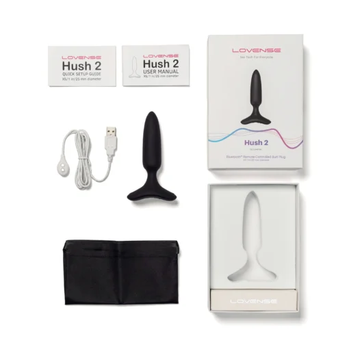 Анальна смарт-вібропробка Lovense Hush 2 XS - Зображення 3