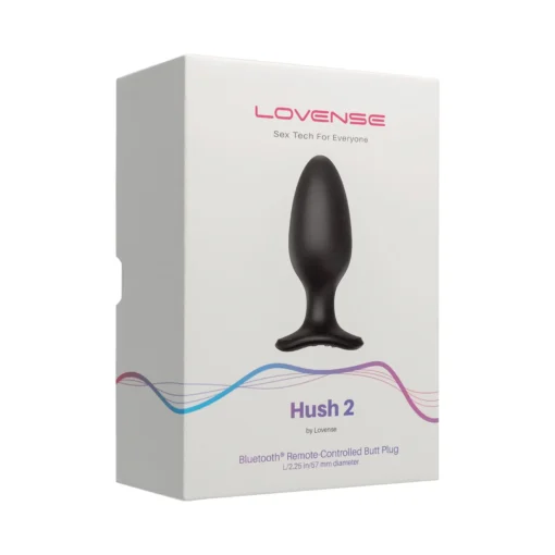 Анальна смарт-вібропробка Lovense Hush 2 L - Зображення 5