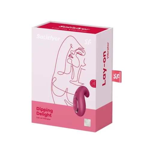 Вібратор Satisfyer Dipping Delight Berry - Зображення 7