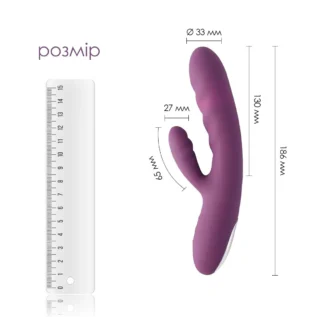 Alternative view of Вібратор-кролик Svakom Avery Lilac