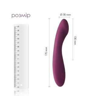 Alternative view of Вібратор для точки G з інтелектуальним режимом Svakom Amy 2 Violet