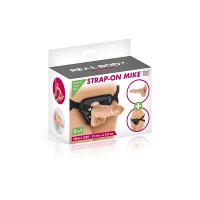 Зображення Жіночий страпон-трусики 2в1 Real Body — Mike