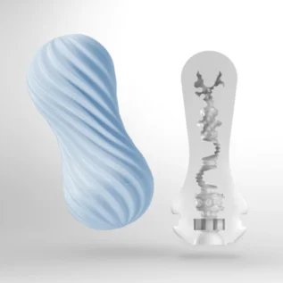 Мастурбатор Tenga FLEX Bubbly Blue 6 Зображення Мастурбатор Tenga FLEX Bubbly Blue