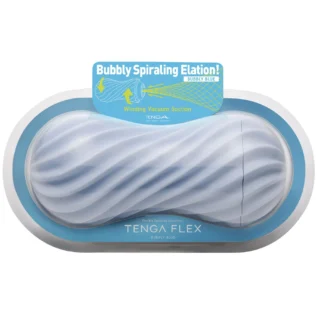 Мастурбатор Tenga FLEX Bubbly Blue 7 Зображення Мастурбатор Tenga FLEX Bubbly Blue