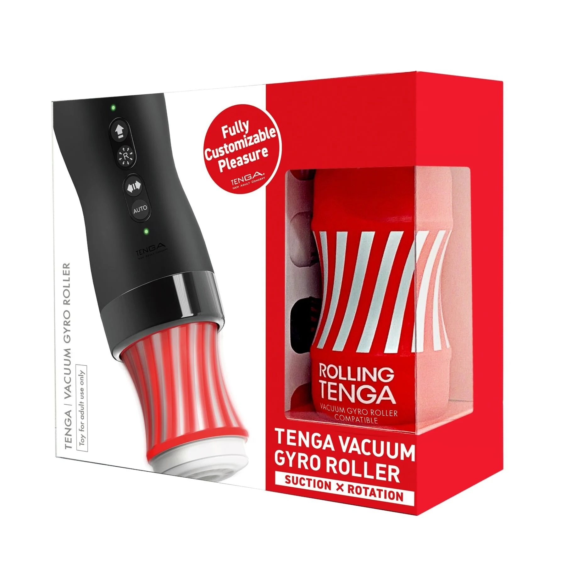 Автоматичний мастурбатор Tenga VACUUM GYRO ROLLER SET 5 Автоматичний мастурбатор Tenga VACUUM GYRO ROLLER SET - Зображення 3
