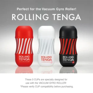 Автоматичний мастурбатор Tenga VACUUM GYRO ROLLER SET 15 Зображення Автоматичний мастурбатор Tenga VACUUM GYRO ROLLER SET
