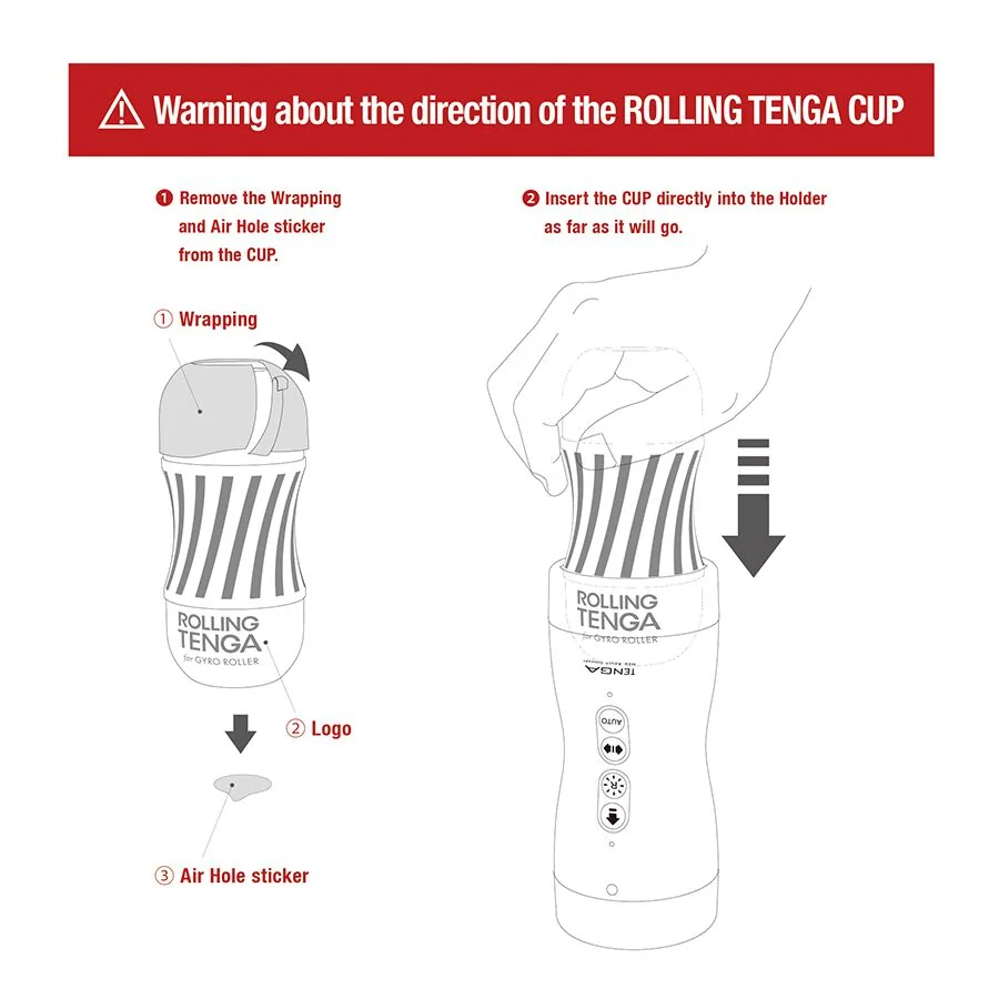 Автоматичний мастурбатор Tenga VACUUM GYRO ROLLER SET 8 Автоматичний мастурбатор Tenga VACUUM GYRO ROLLER SET - Зображення 6