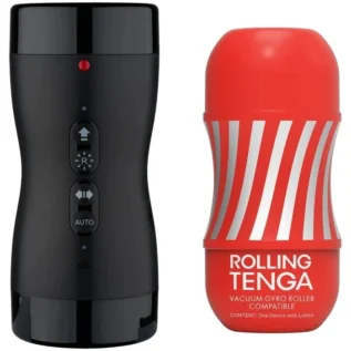 Автоматичний мастурбатор Tenga VACUUM GYRO ROLLER SET 10 Зображення Автоматичний мастурбатор Tenga VACUUM GYRO ROLLER SET