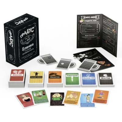 Alternative view of Застільна гра для компанії "Градус"