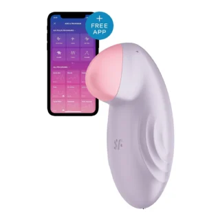 Смарт-вібратор для клітора Satisfyer Tropical Tip Light Lilac
