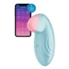 Смарт-вібратор для клітора Satisfyer Tropical Tip Light Blue