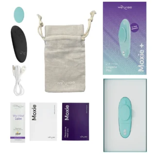 Alternative view of Смарт-вібратор у трусики We-Vibe Moxie+ Aqua