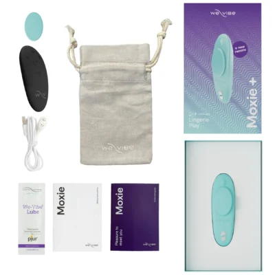 Alternative view of Смарт-вібратор у трусики We-Vibe Moxie+ Aqua