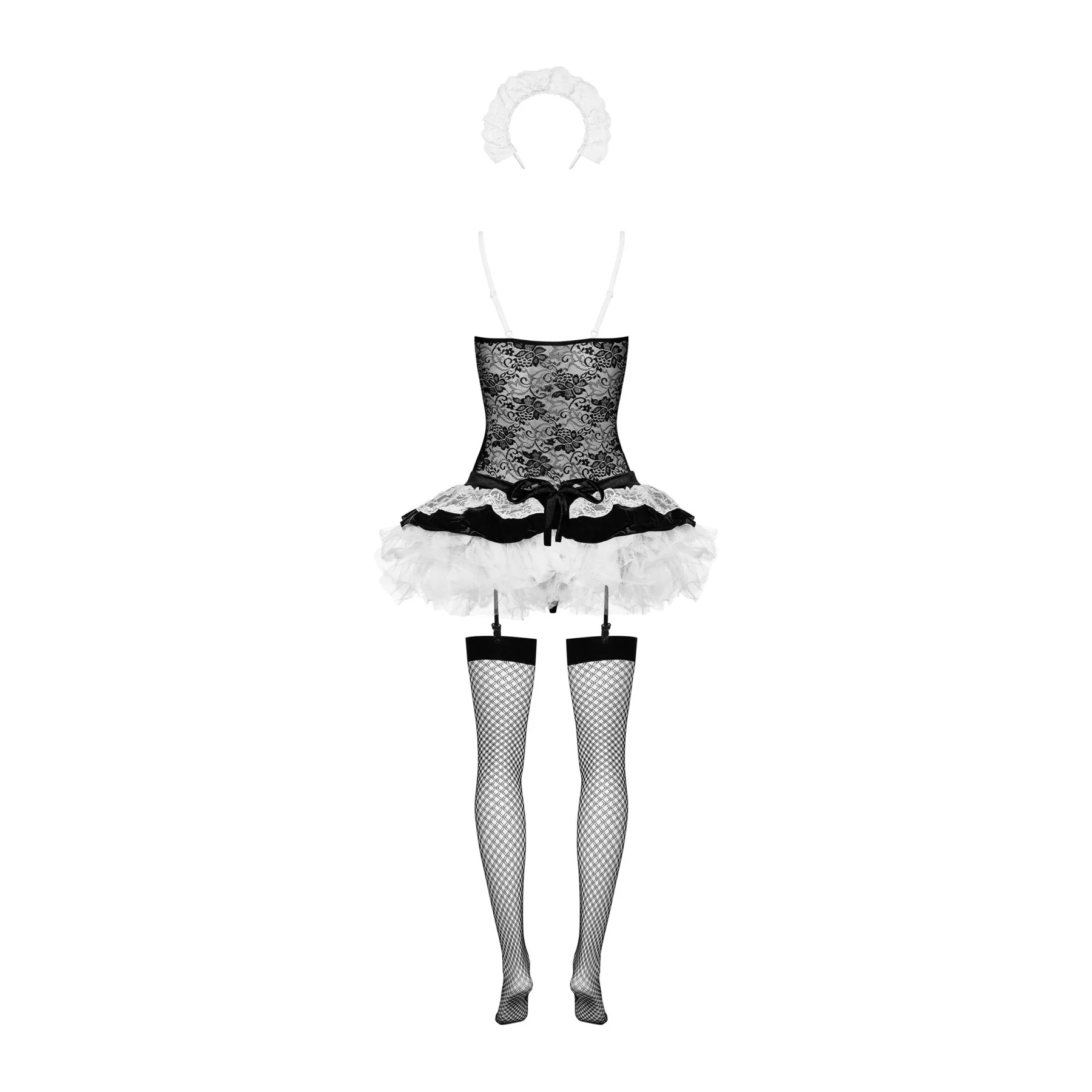 Еротичний костюм покоївки Housemaid L/XL 8 Еротичний костюм покоївки Housemaid L/XL - Зображення 6
