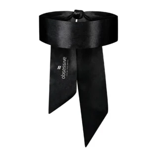Alternative view of Атласна пов’язка маска  Blindfold black