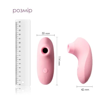 Зображення Вакуумний стимулятор Svakom Pulse Lite Neo Pale Rosette