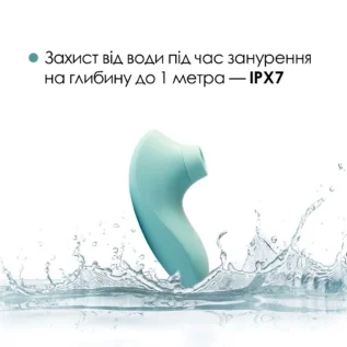 Зображення Вакуумний стимулятор Svakom Pulse Lite Neo Seafoam Blue
