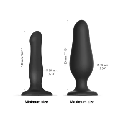 Надувний фалоімітатор Strap-On-Me INFLATABLE DILDO PLUG - NOIR 13 Зображення Надувний фалоімітатор Strap-On-Me INFLATABLE DILDO PLUG - NOIR