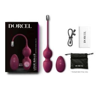 Зображення Вагінальні кульки Dorcel LOVE BALLS PLUM