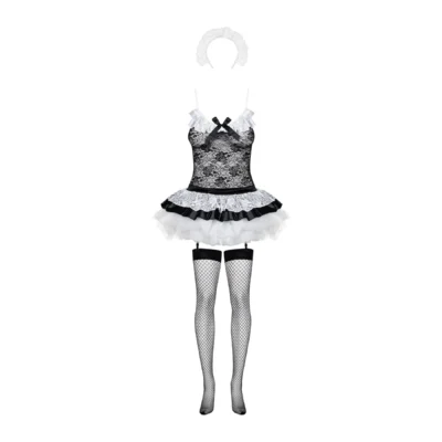 Еротичний костюм покоївки зі спідницею Obsessive Housemaid S/M 11 Зображення Еротичний костюм покоївки зі спідницею Obsessive Housemaid S/M