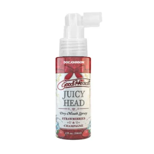 Зволожувальний спрей оральний Doc Johnson GoodHead - Juicy Head - Strawberries and Champagne 59ml