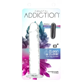 Зображення Прозорий фалоімітатор ADDICTION Vertical Dong