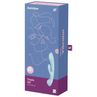 Зображення Двосторонній вібратор-кролик Satisfyer Triple Oh