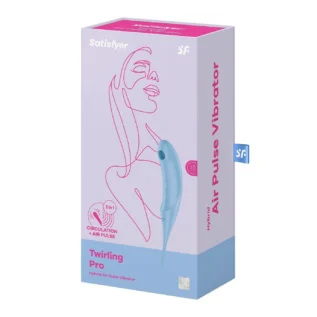 Зображення Вібратор для клітора з вакуумною стимуляцією Satisfyer Twirling Pro