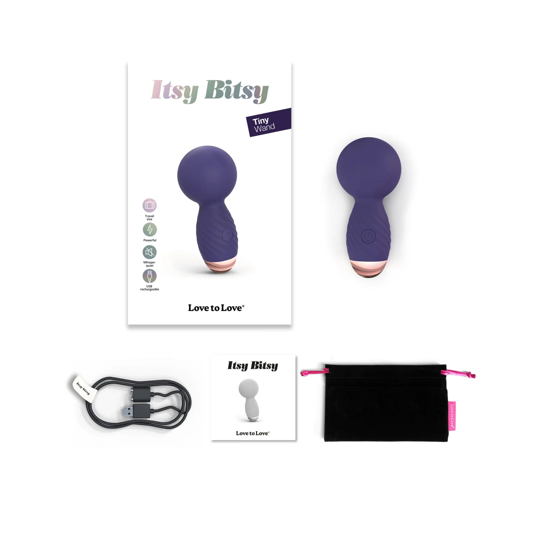 Мінівібромасажер Love To Love Itsy Bitsy – Midnight Indigo 7 Мінівібромасажер Love To Love Itsy Bitsy – Midnight Indigo - Зображення 5