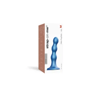 Насадка для страпона Strap-On-Me Dildo Plug Balls Metallic 10 Насадка для страпона Strap-On-Me Dildo Plug Balls Metallic - Зображення 4