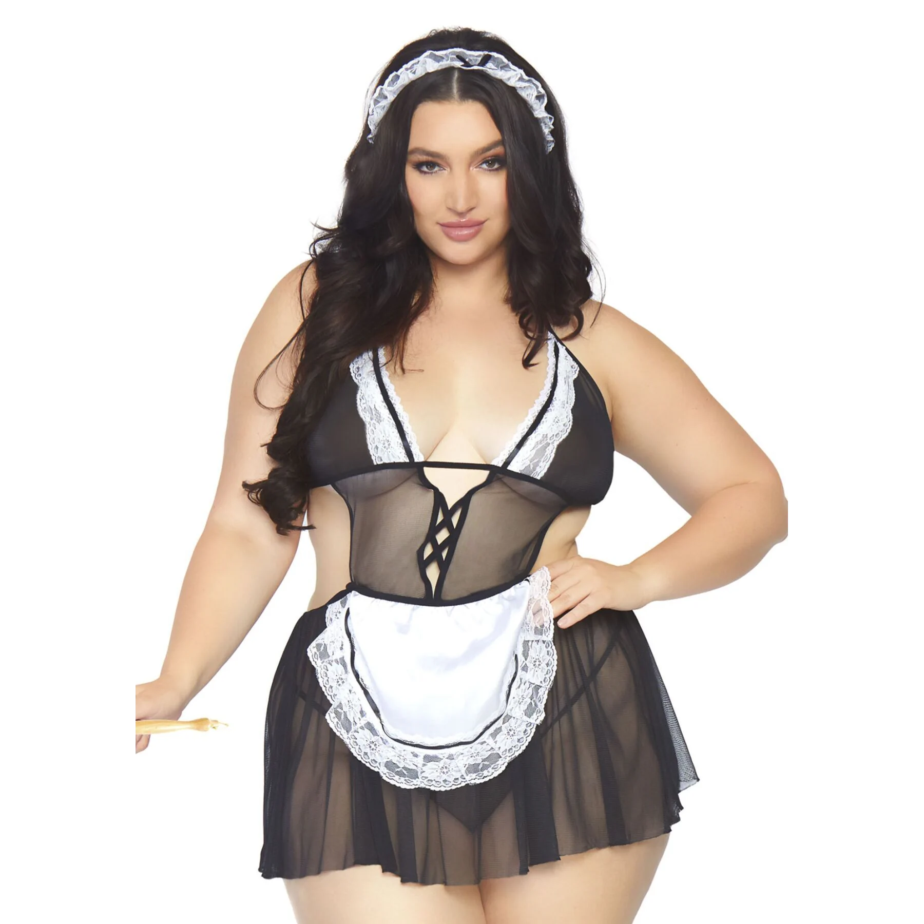Костюм покоївки Leg Avenue Fantasy French Maid XL/XXL 3 Костюм покоївки Leg Avenue Fantasy French Maid XL/XXL