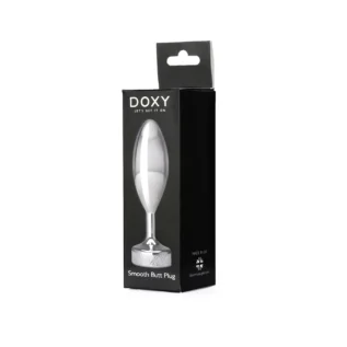 Металева анальна пробка DOXY Butt Plug SMOOTH 11 Зображення Металева анальна пробка DOXY Butt Plug SMOOTH