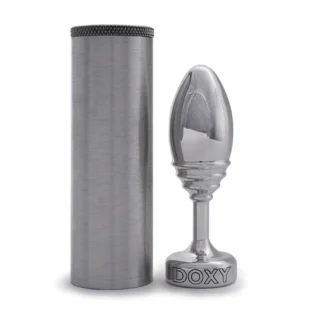Металева анальна пробка DOXY Butt Plug RIBBED 9 Зображення Металева анальна пробка DOXY Butt Plug RIBBED