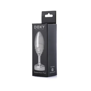 Металева анальна пробка DOXY Butt Plug RIBBED 11 Зображення Металева анальна пробка DOXY Butt Plug RIBBED
