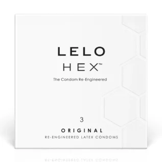 Презервативи LELO HEX Condoms Original 3 Pack