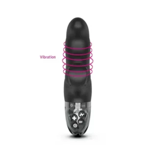 Зображення Вібратор-кролик з електростимуляцією Mystim Hop Hop Bob Edition Black