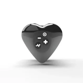 Зображення Вібратор для клітора з електростимуляцією Mystim Heart's Desire Black Edition