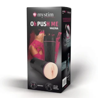 Мастурбатор-вагіна Mystim O(h) PUSH ME Vagina 15 Зображення Мастурбатор-вагіна Mystim O(h) PUSH ME Vagina