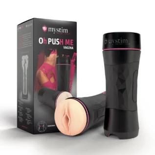 Мастурбатор-вагіна Mystim O(h) PUSH ME Vagina 14 Зображення Мастурбатор-вагіна Mystim O(h) PUSH ME Vagina