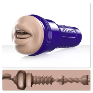 Мастурбатор-ротик Fleshlight Boost Blow Light Medium Flesh Turbo Tech