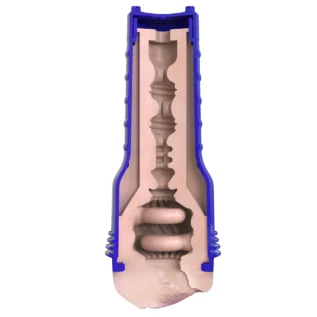 Мастурбатор-вагіна Fleshlight Boost Bang Light Medium Flesh Turbo Tech - Зображення 6