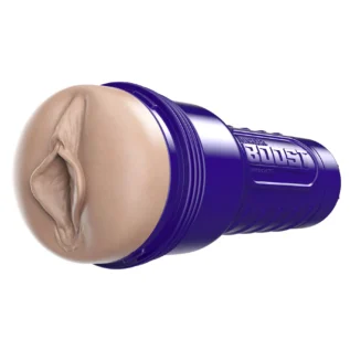 Мастурбатор-вагіна Fleshlight Boost Bang Light Medium Flesh Turbo Tech - Зображення 3
