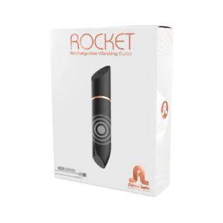 Зображення Віброкуля у вигляді помади Adrien Lastic Rocket Black