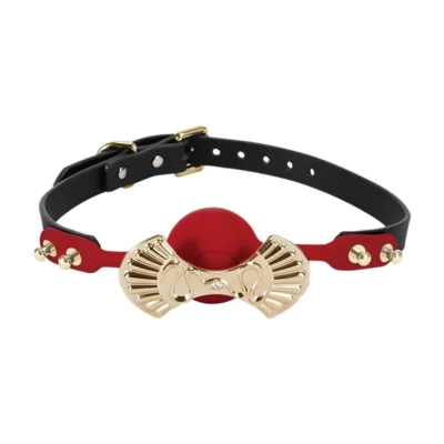 Розкішний силіконовий кляп Zalo Silicone Ball Gag Red