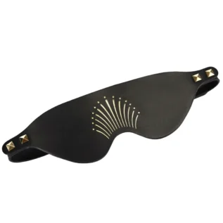Alternative view of Розкішна маска на очі Zalo Blindfolds Black