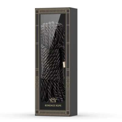 Зображення Розкішна мотузка для Шибарі Zalo Bondage Rope Black