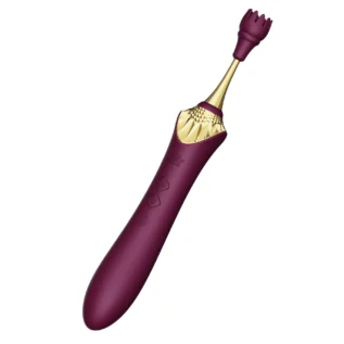 Зображення Мультифункціональний вібратор Zalo — Bess 2 Velvet Purple