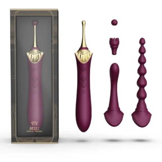 Alternative view of Мультифункціональний вібратор Zalo — Bess 2 Velvet Purple